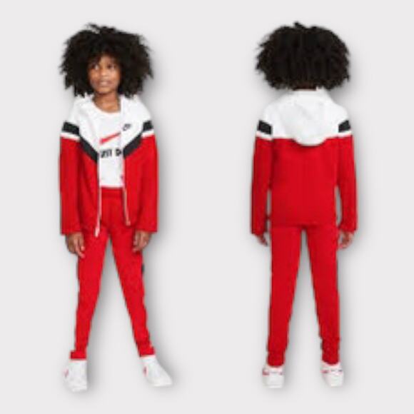 NikeBoys Sportswear Throwback 80s Retro TracksuitMedium